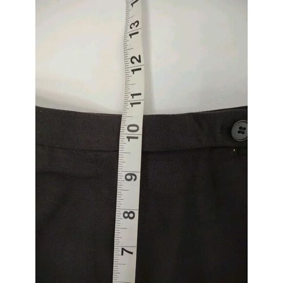 Focus 2000 Black Dress Pants Bi Stretch 10P Minimalist Normcore - Picture 7 of 11